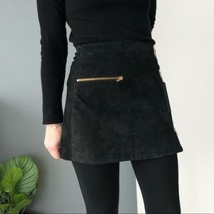 Blanknyc suede skirt, NWT